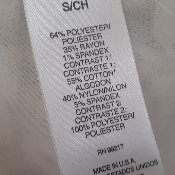 Signature Studio Open Front Striped Cardigan Contrasting White Floral Lace  S - Picture 7 of 7